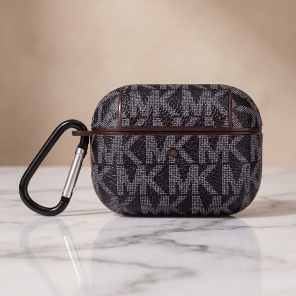 MK Black Logo Case for AirPods 3rd Generation