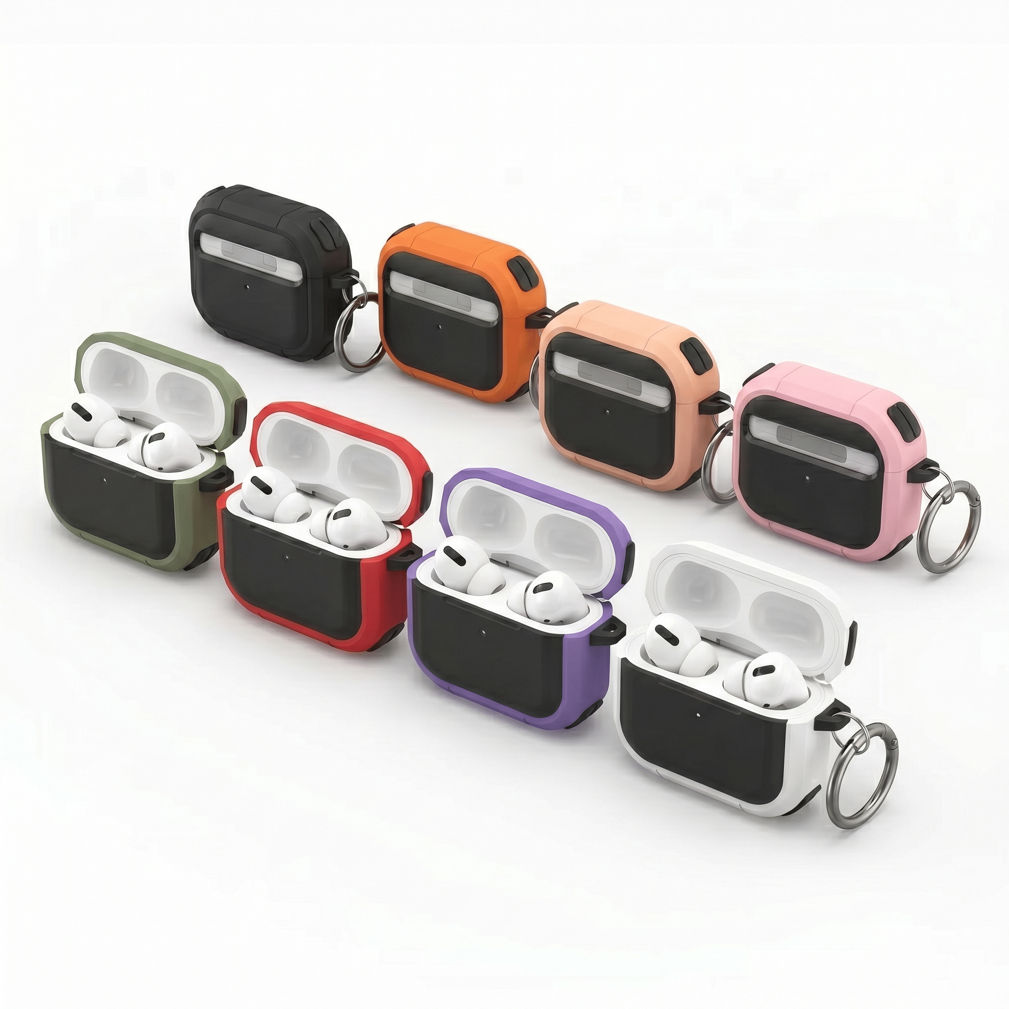 AirPods Pro 3 Heavy Duty Armor Case – Shockproof Protective Cover
