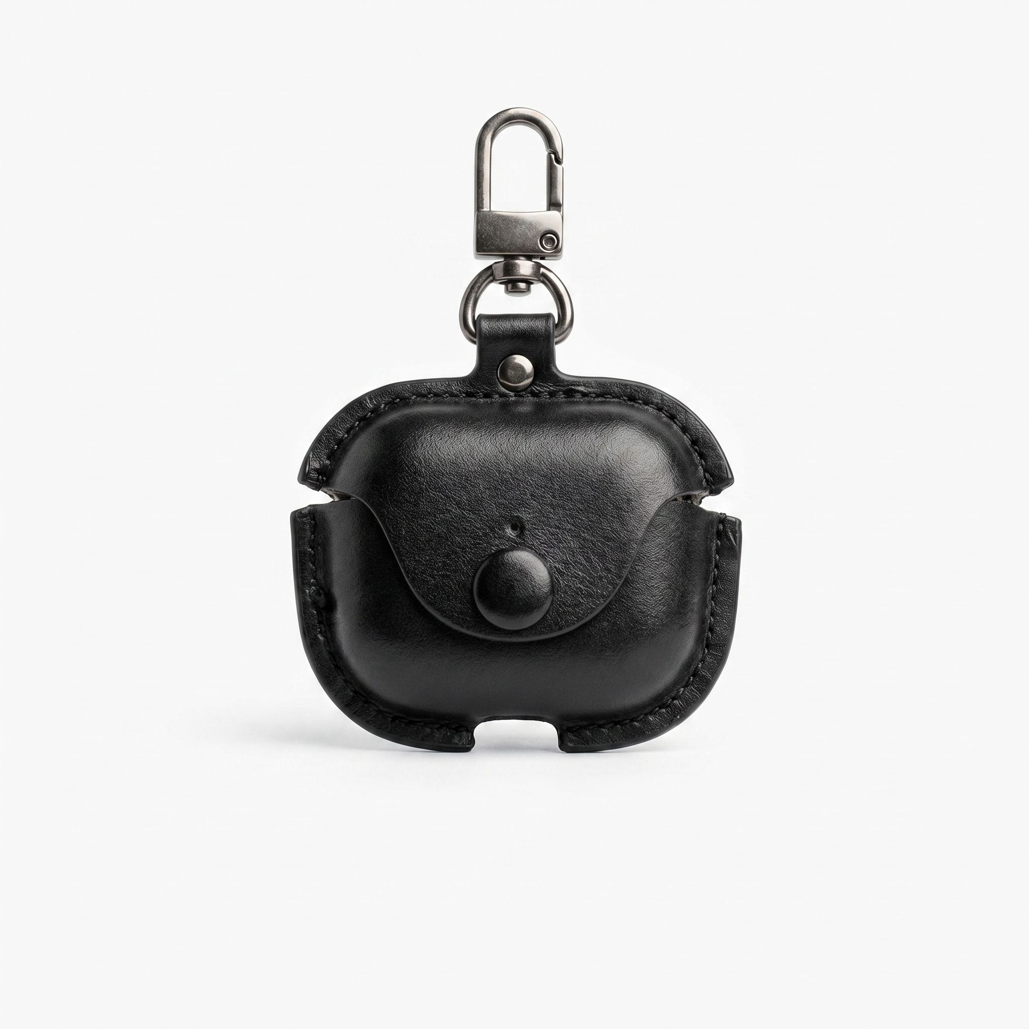 Vintage Leather AirPods Case with Clip – Premium Protective AirPods Cover with Brass Hardware – Durable Shock-Resistant Case for Everyday Carry - Image 20