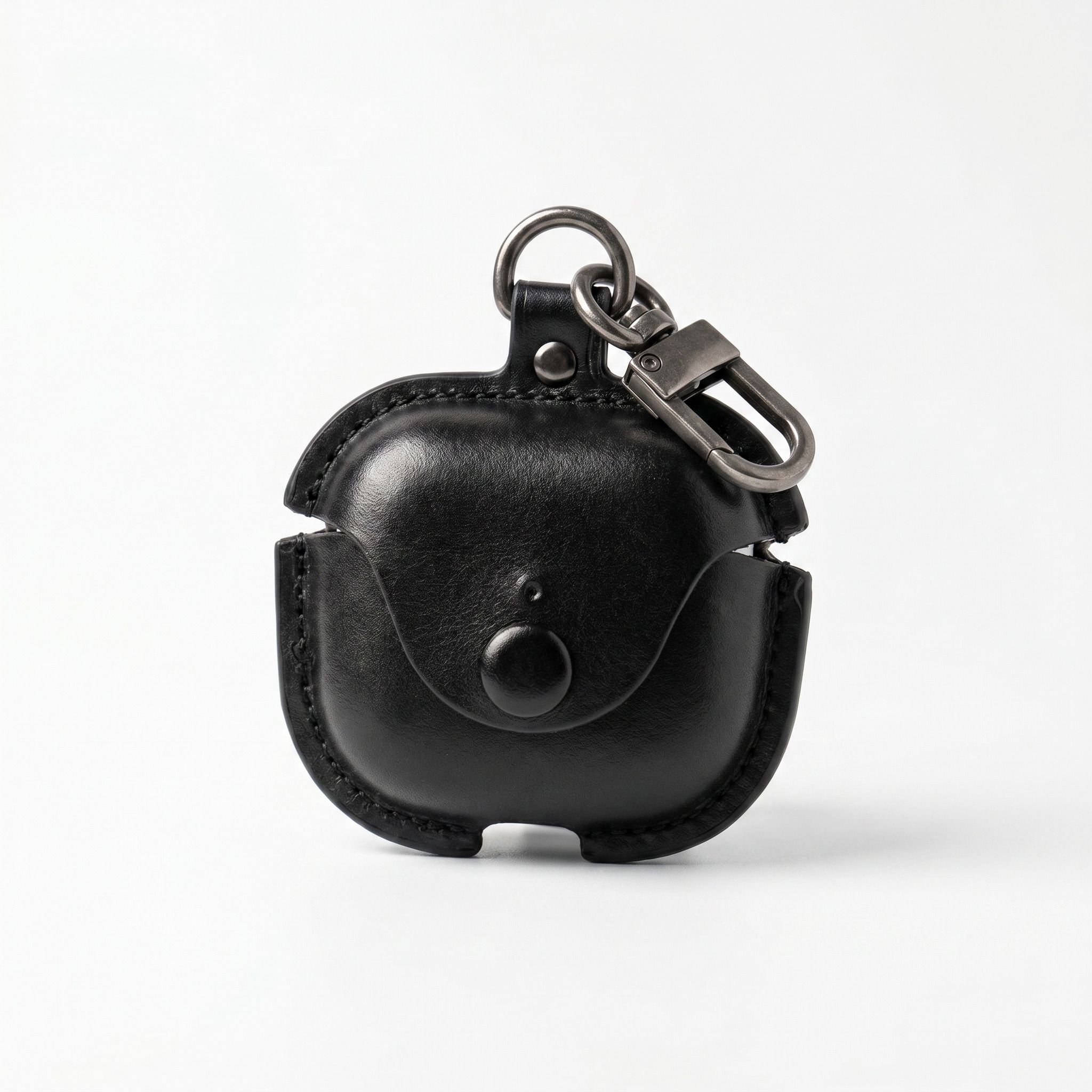 Vintage Leather AirPods Case with Clip – Premium Protective AirPods Cover with Brass Hardware – Durable Shock-Resistant Case for Everyday Carry - Image 21